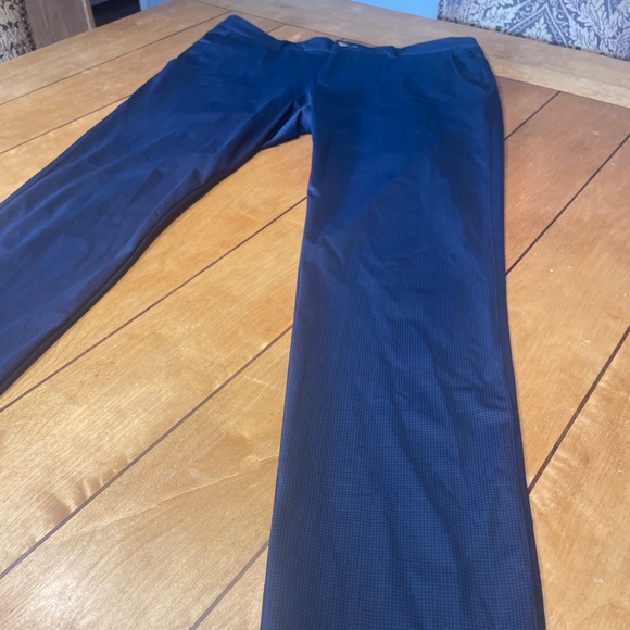 Twillory Performance Pants Tailored Fit 34x34 Navy Houndstooth NICE!! - Picture 1 of 16